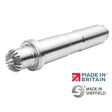 Record Power Coronet Hawk 16 mm (5/8”) Sprung Point Multi Tooth Drive Centre 2 Morse Taper Lathe Accessories Fast
