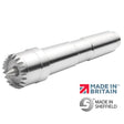 Record Power Coronet Hawk 22 mm (7/8”) Sprung Point Multi-Tooth Drive Centre 2MT - lathe accessories - Fast shipping
