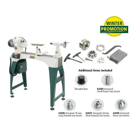 Record Power Coronet Regent & Victory Chuck Box Set - Lathes A great deal in the Winter Promotion comprising Lathe
