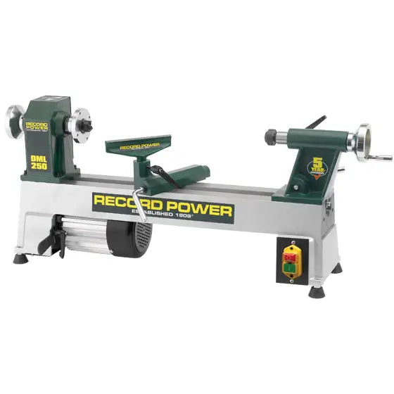 Record Power DML250 Woodturning Lathe - Lathes - Fast shipping
