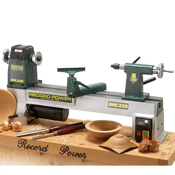 Record Power DML320 Woodturning Lathe - Lathes - Fast shipping