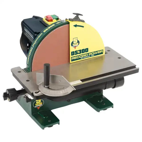 Record Power DS300 12’’ Cast Iron Disc Sander - The is a superbly built and heavy duty disc sander / A real workhorse