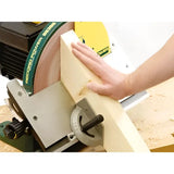 Record power ds300 Tilting Table  The table can tilt up to 45º, giving great flexibility of use, particularly when used in conjunction with the adjustable mitre fence (included).