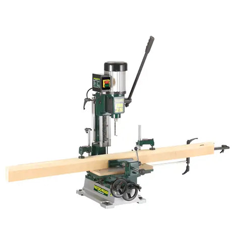Record Power FM25 1’’ Morticer with Sliding Table - The is a heavy cast morticer tables sliding on independent