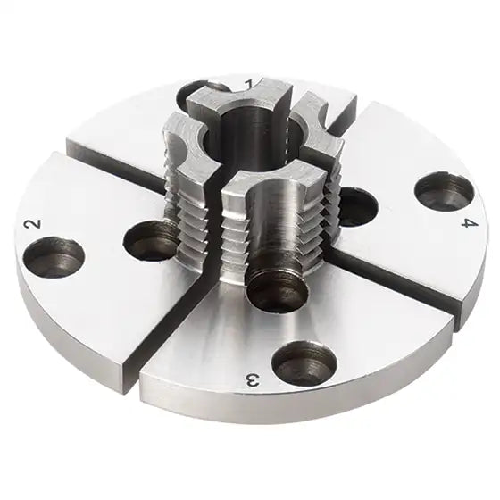 Record Power Mini Spigot Jaws with 13 mm Bore - To complement the new pin jaws, mini spigot jaws have also