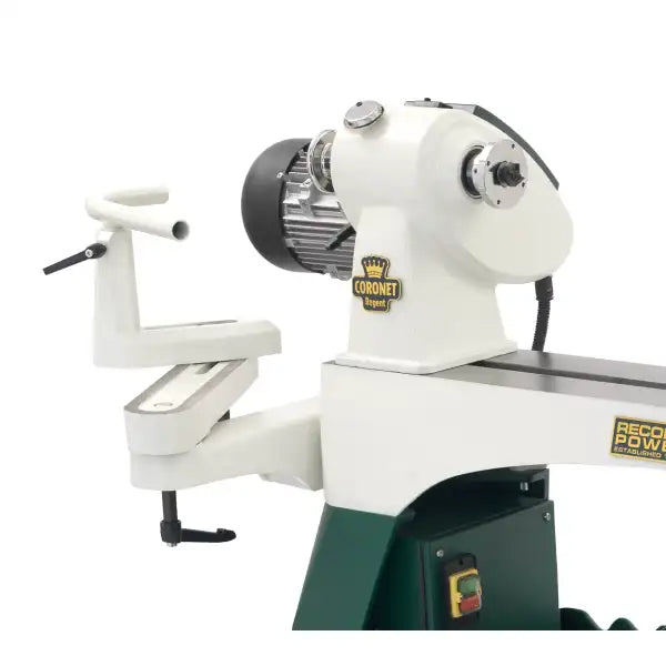 Record Power Outrigger Attachment for Envoy and Regent Lathes - Cream - lathe accessories The cast iron Coronet allows