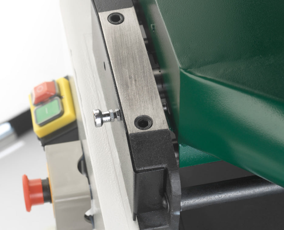 Record Power PT310 Heavy Duty Planer Thicknesser 230v With Spiral Cutter Block and Wheel Kit - PT310-HB/UK1 - July