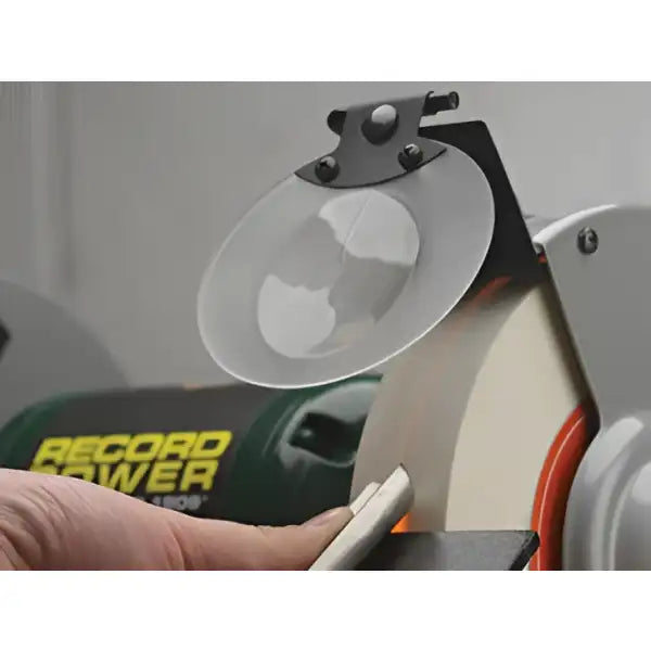 Record Power RSBG8 8’’ Bench Grinder with 40 mm White Stone - The has a long-established reputation for robustness