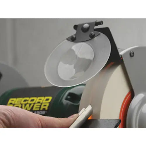 Record Power RSBG8 8’’ Bench Grinder with 40 mm White Stone Fast shipping