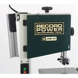 Record Power Sabre 250 10’’ Bandsaw & 3 Pack Blades - Band Saws The BS250 has long been one of Power’s best-selling