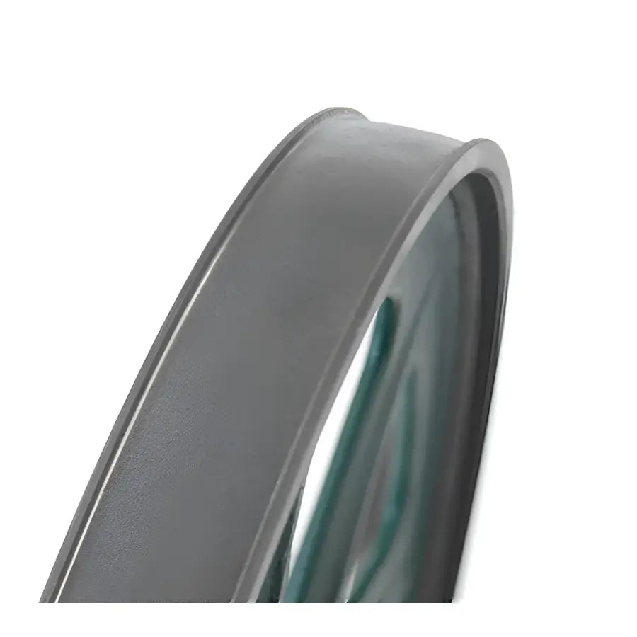 Crowned Band wheels  The crowned band wheels help the blade run naturally in the centre of the wheel and raise the blade to minimise contact between blade teeth and bandsaw tyres. The radius is machined into the casting to offer a permanent solution that cannot wear down and will remain consistent, even when changing tyres.