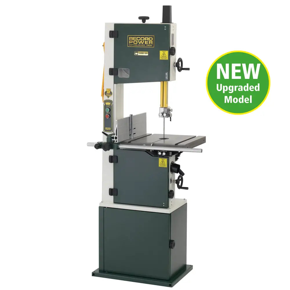 Record Power Sabre 350 14’’ Bandsaw (New for 2025) - bandsaw - Fast shipping
