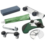 Record Power WG250 10’’ Wet Stone Sharpening System Package - A wet stone sharpening system with a range of high