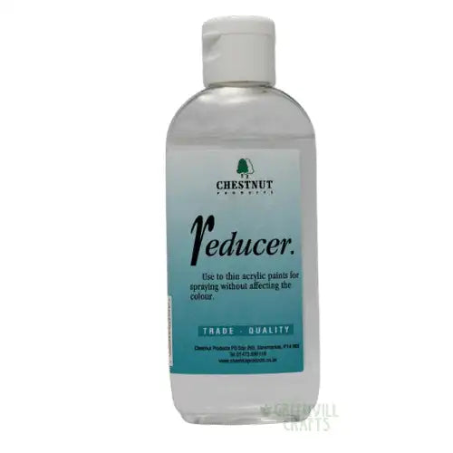Reducer - 100ml - Chestnut Products - Finishing This acrylic is the perfect thinner / Flow medium for our Iridescent