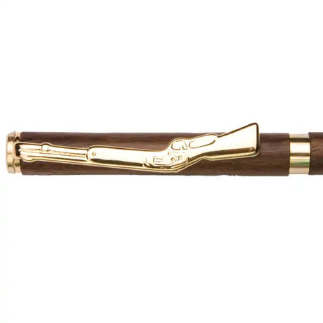 Rifle Pen Clip - Gold - clip to fit the standard 7mm pens.