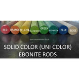 Ripple Coloured Ebonite Pen Blanks - Blanks in a variety of colours Quality made in Japan.