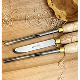 Robert Sorby 3/8’’ Three Piece Bowl Turning Set (84HS) - Woodturning Tools The NEW comprises of two and popular