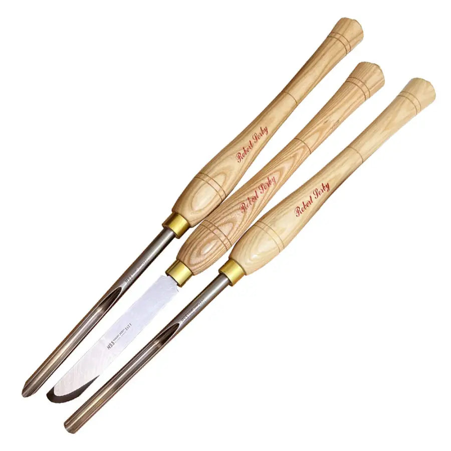 Robert Sorby 3/8’’ Three Piece Bowl Turning Set (84HS) - Woodturning Tools - Fast shipping