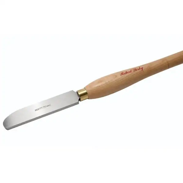Robert Sorby Bowl Finishing Outboard Scraper HSS 1 1/2’’ - Handled (8007) - Woodturning Tools Produced with a massive
