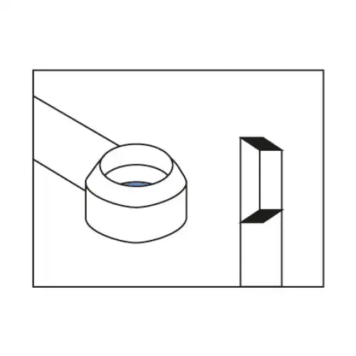 Robert Sorby Ring Tool (845H - Handled) - Woodturning Tools Designed specifically for end grain hollowing. The dual