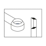 Robert Sorby Ring Tool (845H - Handled) - Woodturning Tools Designed specifically for end grain hollowing. The dual