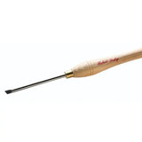 Robert Sorby Round Skew Chisel 1/4’’ - Handled (813H) - Tools Intended for use on spindle work. Lightweight, making