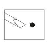 Robert Sorby Round Skew Chisel 1/4’’ - Handled (813H) - Tools - Fast shipping