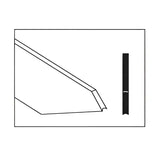 Robert Sorby Slim Fluted Parting Tool (832H) - Woodturning Tools This features a radically new and unique cutting