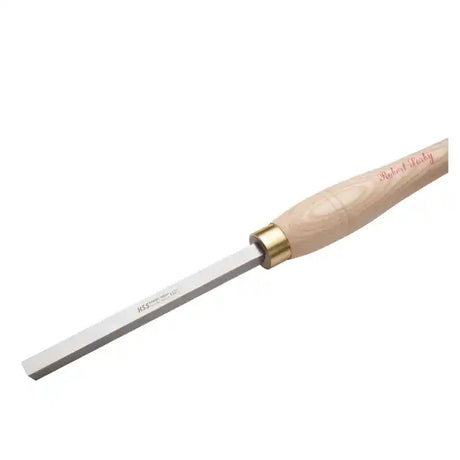 Robert Sorby Square Nose Scraper 1/2’’ - Handled (8015H) - Woodturning Tools Slightly narrower than the heavy duty