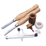Robert Sorby Thread Cutting Set (890) - Woodturning Tools Cutters come in pairs and include a tool for exterior threads