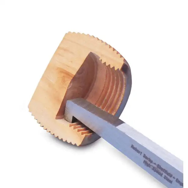 Robert Sorby Thread Cutting Set (890) - Woodturning Tools Cutters come in pairs and include a tool for exterior threads