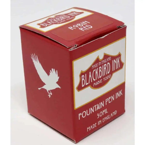 Robin Red Fountain Pen Ink - Fast shipping