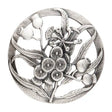 Rosehip - Decorative Pewter Lid (Potpourri) - design decorative pewter lid The perforated lids are often used