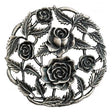 Roses - Decorative Pewter Lid (Potpourri) - Fast shipping