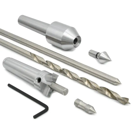 Rotur Long Hole Boring Kit Deluxe 2MT Woodturning Tools Fast shipping