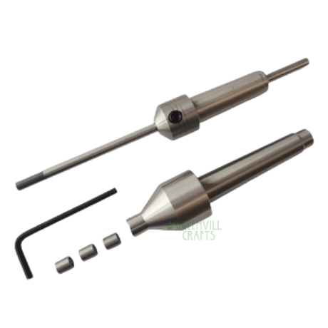 Rotur Pen Mandrel & Support Centre Kit 2 MT - Turning Mandrels The Original is designed and manufactured in UK for both