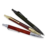 Senator Pen Kit - Chrome - A single tube classic ballpoint pen kit in chrome Platings Gun Metal Gold Requires Bushings