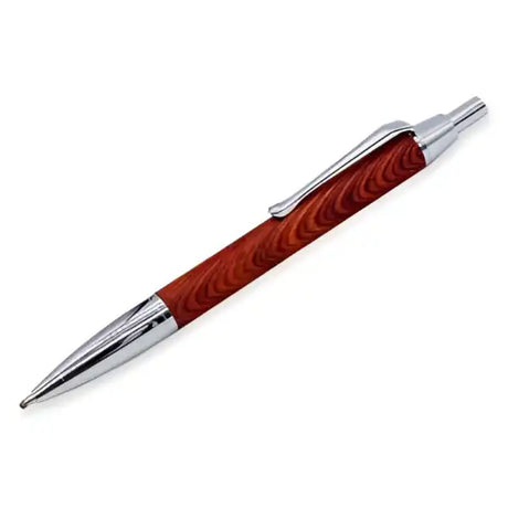 Senator Pen Kit - Chrome - A single tube classic ballpoint pen kit in chrome Platings Gun Metal Gold Requires Bushings