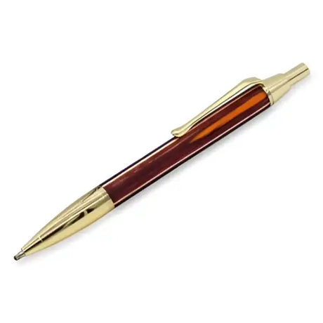 Senator Pen Kit - Gold - A single tube classic ballpoint pen kit Platings Gun Metal Chrome Requires Bushings & a 10mm