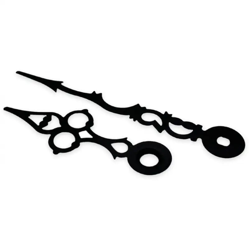 Serpentine Clock Hands - Black / 70mm - Fast shipping
