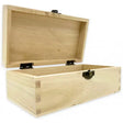 Small Rectangular Keepsake Box with Clasp - Pyrography Project - Keep your most precious items in this lovely, plain