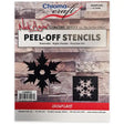 Snowflakes Peel-Off Stencil Set - Stencils Nick Agar has used stencils and made his own for many years creating