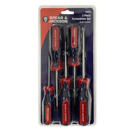 Spear & Jackson 5 Piece Screwdriver Set SD5PS Fast shipping