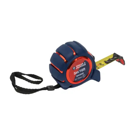 Spear & Jackson 5m (16ft) Heavy Duty Tape Measure - Measuring A high quality, heavy duty combined metric and imperial