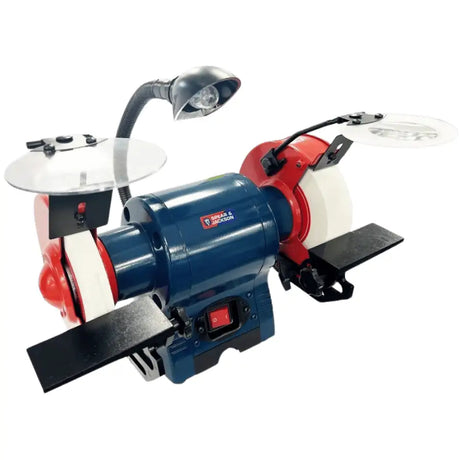 Spear & Jackson White Wheel Bench Grinder - 6’’ (150mm) - Sharpening - Fast shipping
