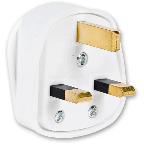 Standard White 13A Plug - Fast shipping