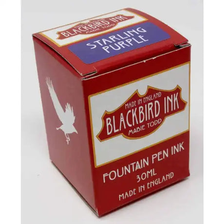 Starling Purple Fountain Pen Ink - A premium quality purple fountain pen ink from the home of Mabie Todd. Todd & Co.