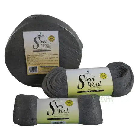 Steel Wool - Finishing Products The finest of Wool, very low crumble and virtually oil free to ensure