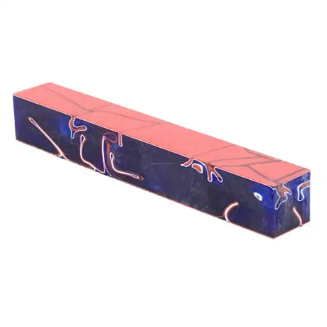 Swirl Pack 1 - 5 x Kirinite Pen Blanks - Yellow A pack of acrylic pen blanks all with swirls The Acid Storm Pink