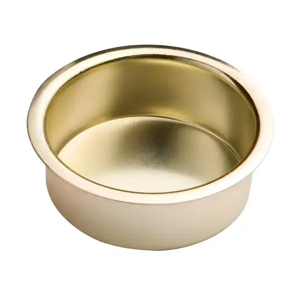 Tea Light Cups / Holders - Brass - Project Accessories Tealight holders to hold your candle tealights in hand made